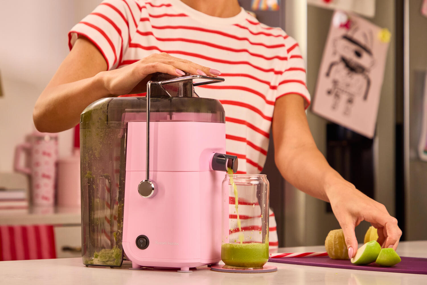 Juiceluxe juicemaskine - lyserød
